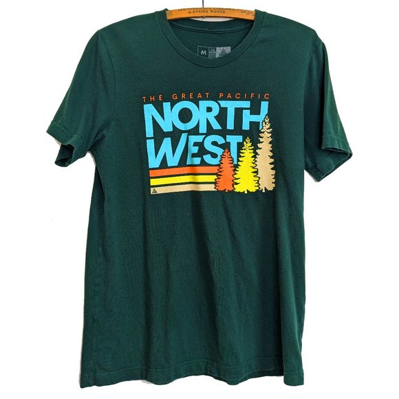 PNW Northwest Graphic T Shirt - Picture 1 of 4